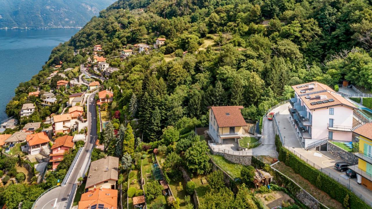Appartamento 3 Il Tornante Nesso Bagian luar foto